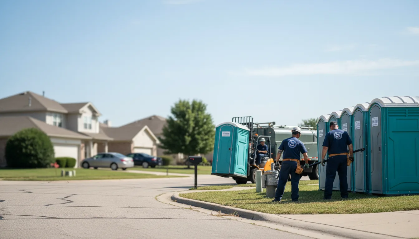 Porta Potty Rental in New Vienna, OH near me